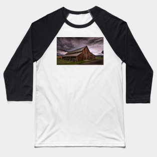 Old Barn at a Family Farm Baseball T-Shirt